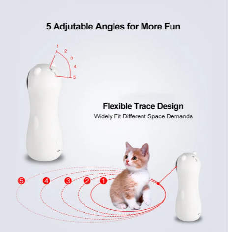 Automatic Laser Cat Toy - Bear Shape