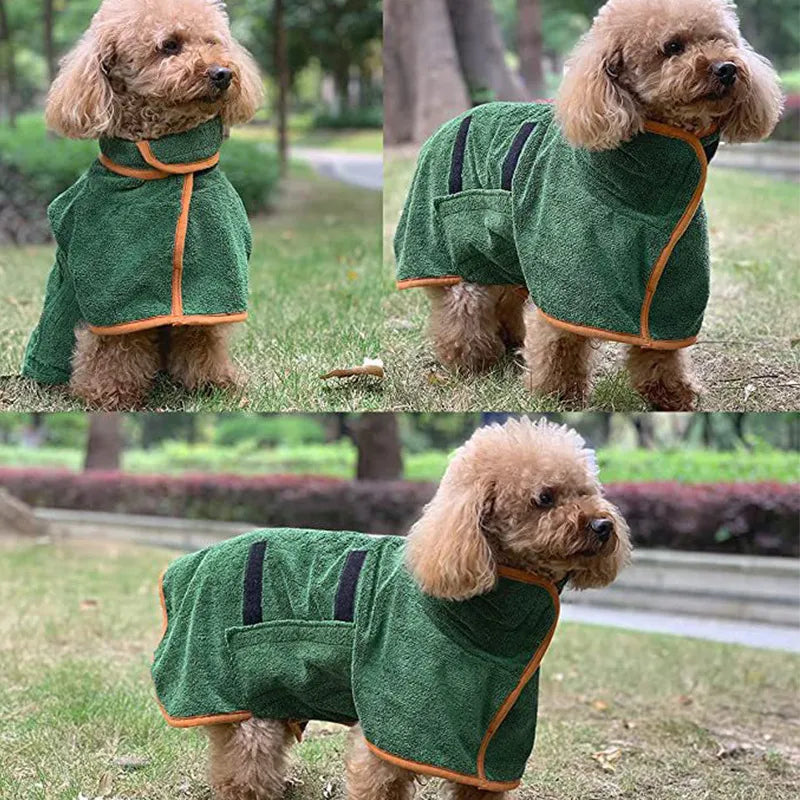 Pet Bathrobe - Fast Drying Towel