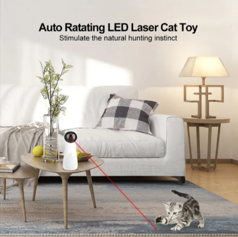 Automatic Laser Cat Toy - Bear Shape