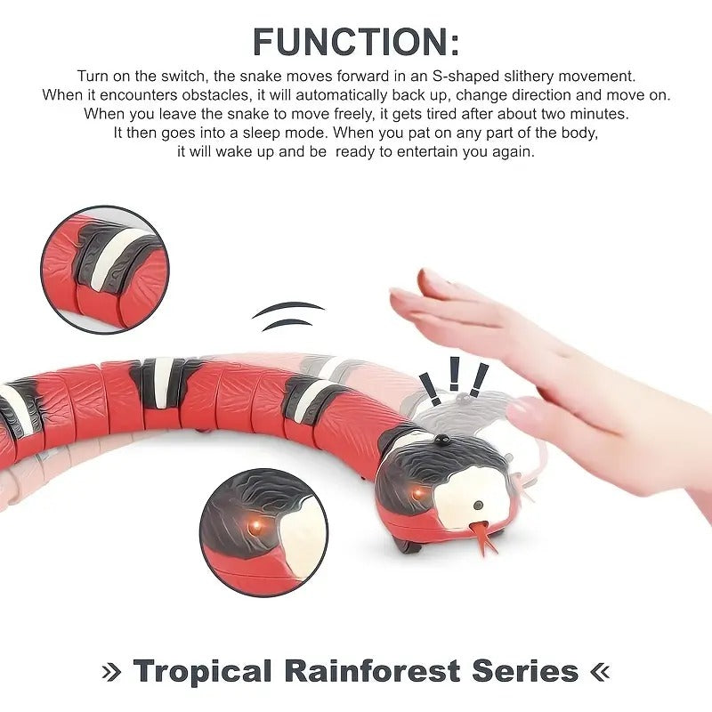 Interactive Snake Toy for Cats