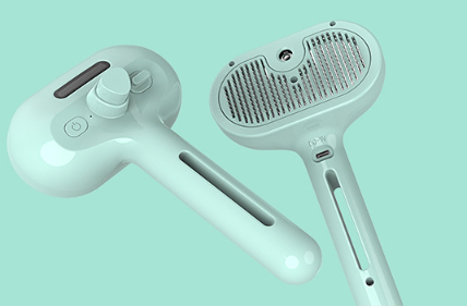 Pet Grooming Tool with Built-in Mist Humidifier