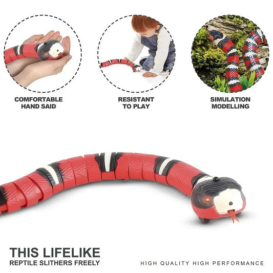 Interactive Snake Toy for Cats